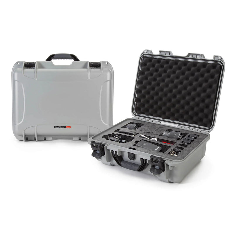 Nanuk 925 Case for 1 Body DSLR Camera (Silver)