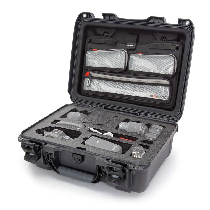 Nanuk 925 Case with Lid Organizer for 1 body DSLR (Graphite)