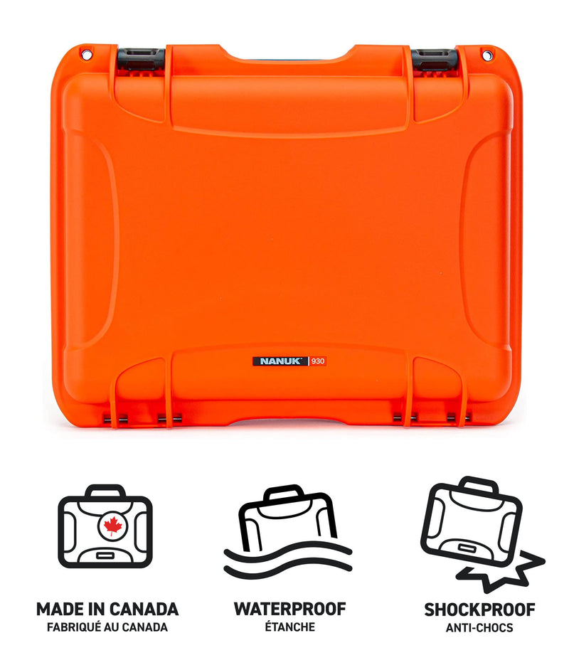 Nanuk 930 Case Empty (Orange)