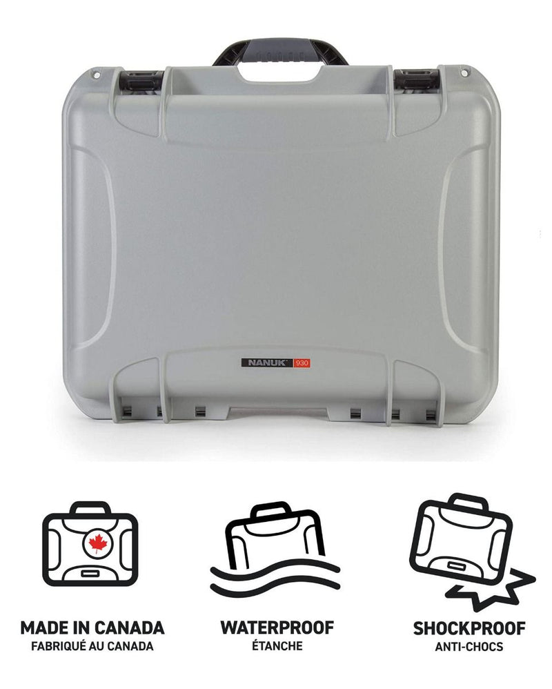 Nanuk 930 Case for Matrice 200 Batteries (TB55/TB50) (Silver)