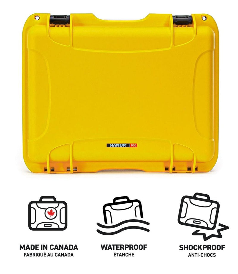 Nanuk 930 Case for Matrice 200 Batteries (TB55/TB50) (Yellow)