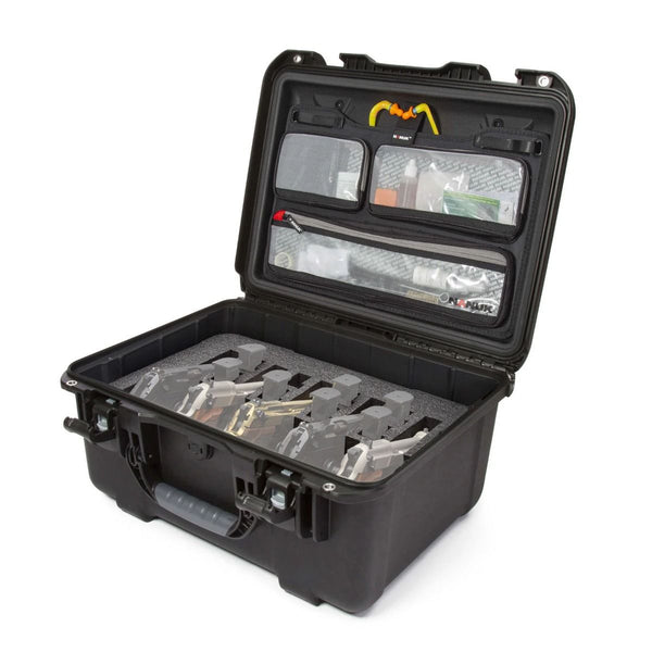 Nanuk 933 5 UP Gun Case with Lid Organizer (Black)