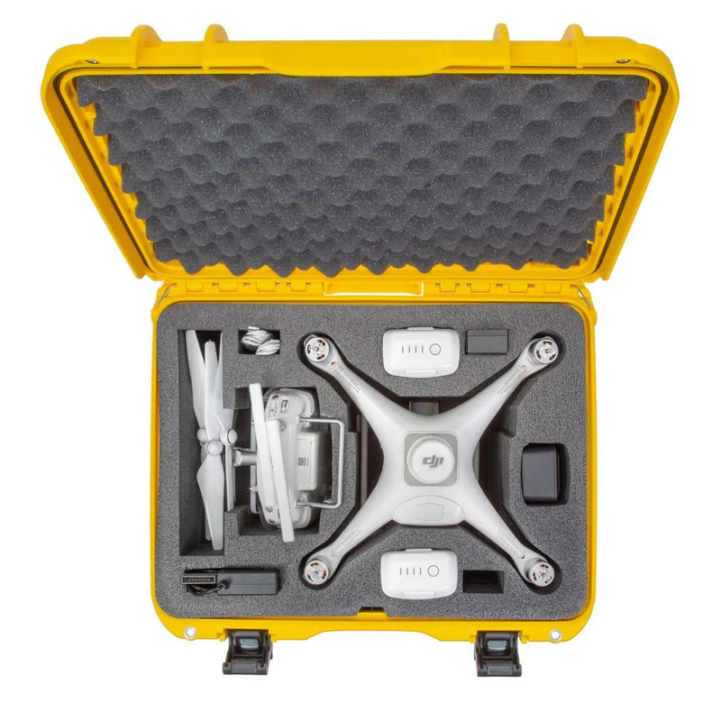 Nanuk 933 Case for DJI Phantom 3 / 4 / 4 Pro / 4 Pro + /  4 Pro + 2.0 / RTK (Yellow)