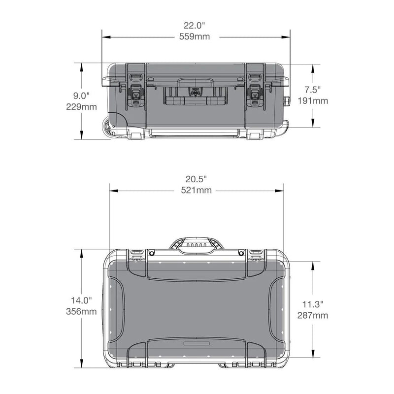 Nanuk 935 Case for Blackmagic Camera 4K | 6K | 6K Pro (Orange)