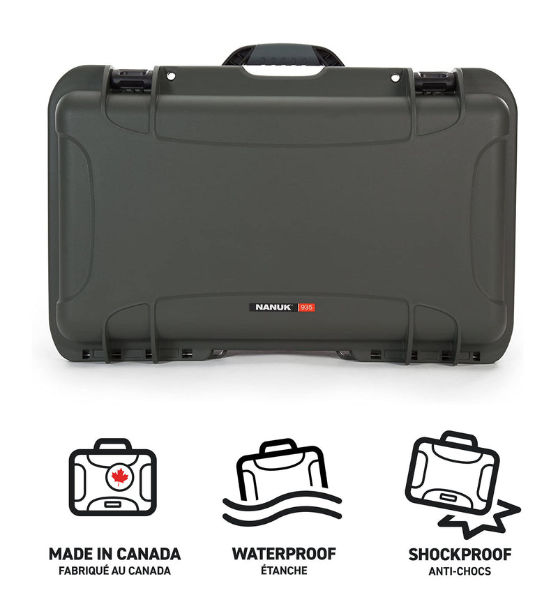 Nanuk 935 Case for Inspire 2 Batteries (Olive)