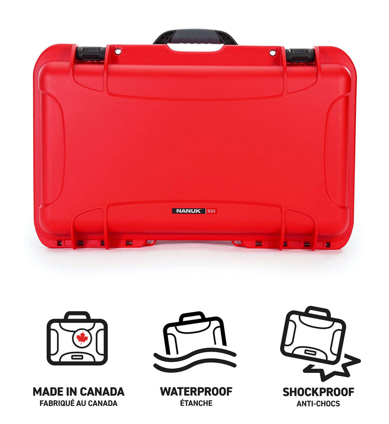 Nanuk 935 Case for Inspire 2 Batteries (Red)