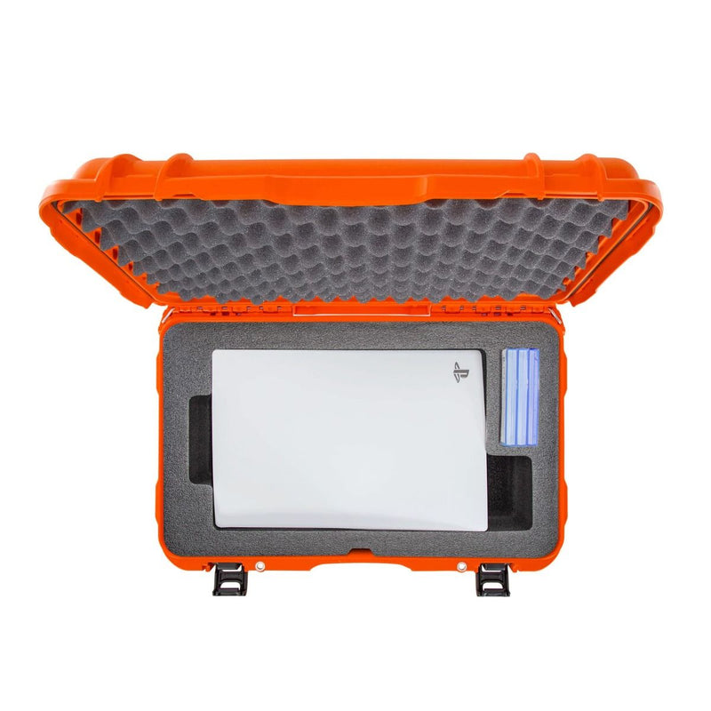 Nanuk 938 Case for PlayStation 5 (PS5) Console (Orange)