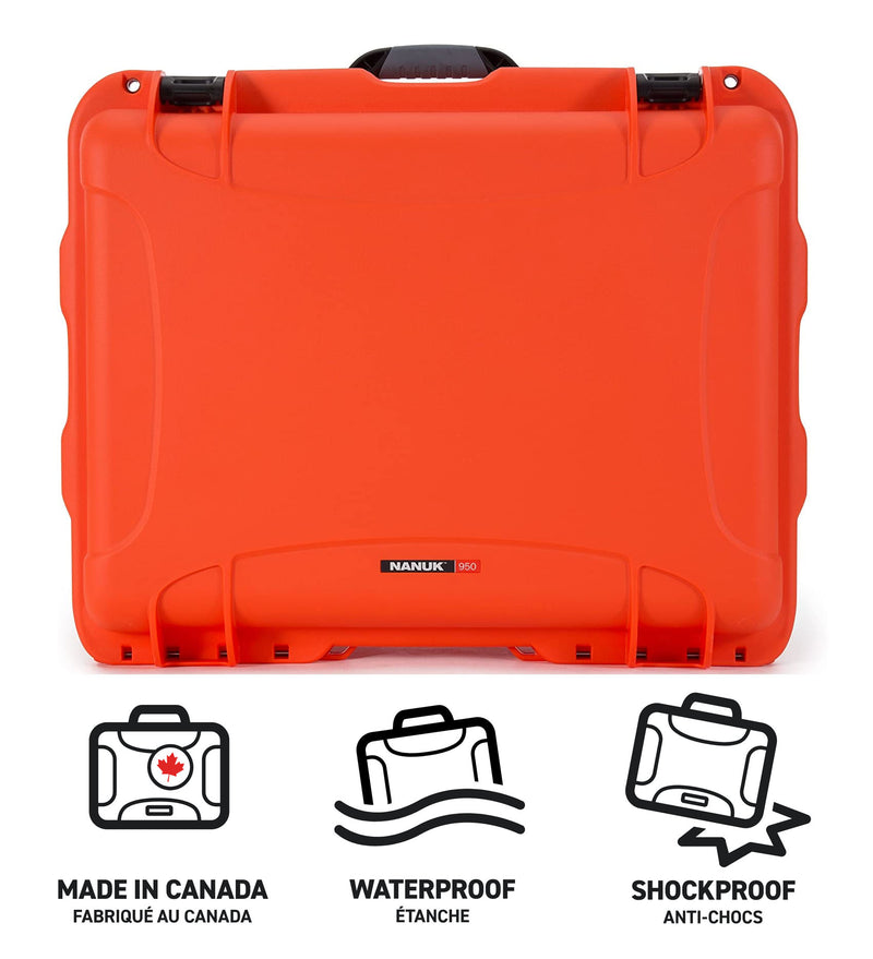 Nanuk 950 Case for DJI Phantom 4 RTK / Phantom Series (Orange)