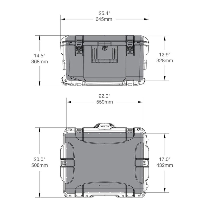 Nanuk 960 Case Empty (Orange)