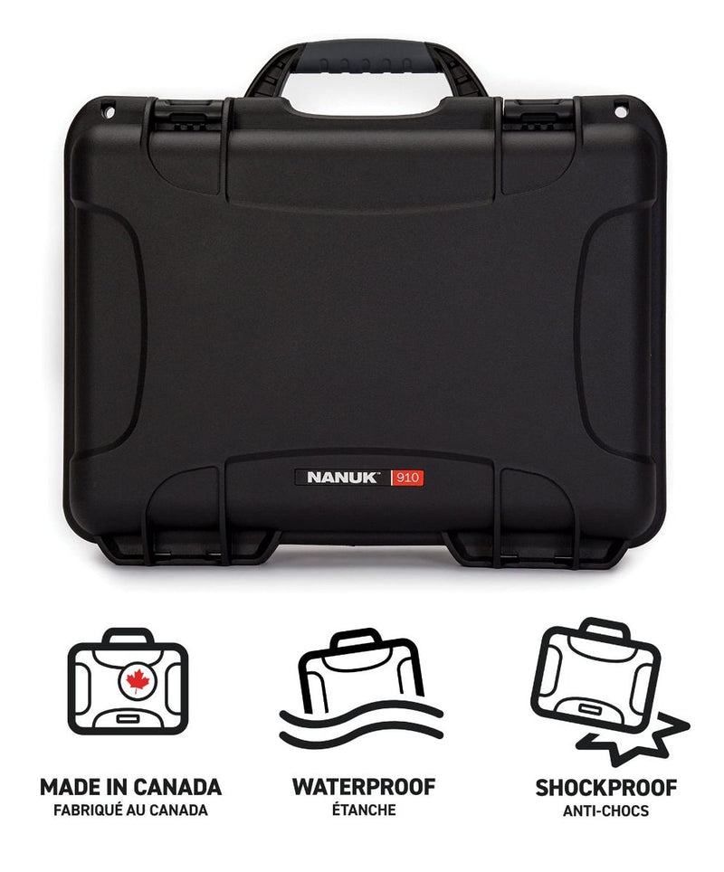 Nanuk 910 Case for Blackmagic Design ATEM Mini Pro (Black)