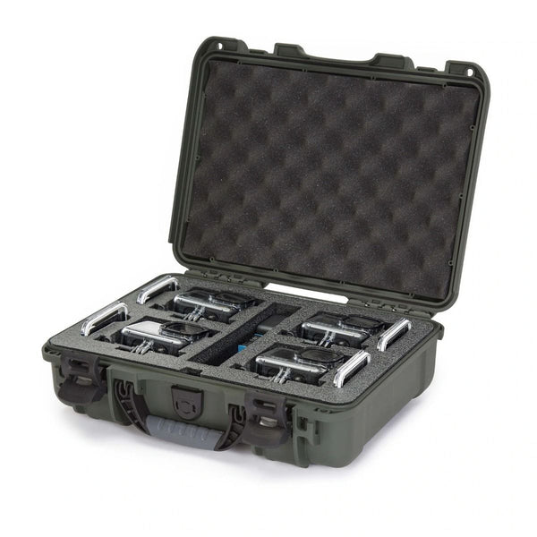 Nanuk 910 Case for (4 sets) GoPro HERO9/HERO10 (Olive)