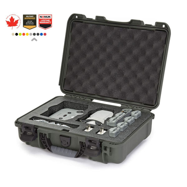 Nanuk 910 Case for DJI Mini 2 Fly More (Olive)