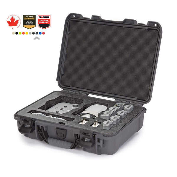 Nanuk 910 Case for DJI Mini 2 Fly More (Graphite)