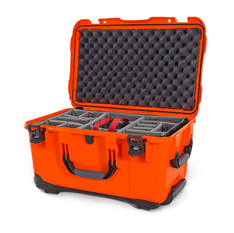 Nanuk 938 Case with Padded Divider (Orange)Nanuk 938 Case with Padded Divider (Orange)