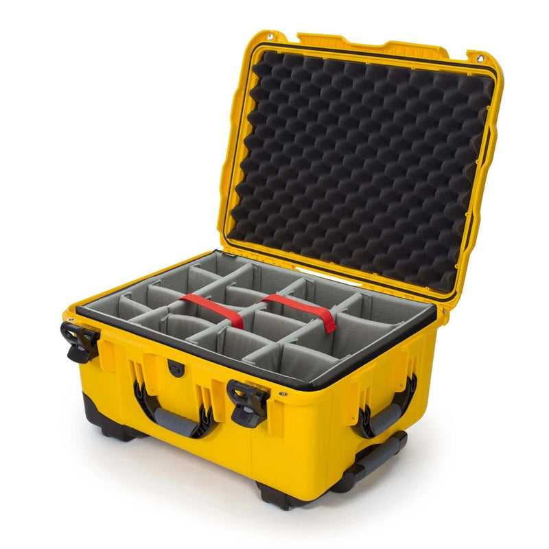 Nanuk 950 Case with Padded Divider (Yellow)