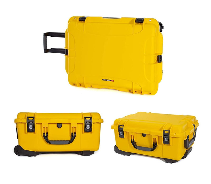 Nanuk 955 Case with Cubed Foam (Yellow)