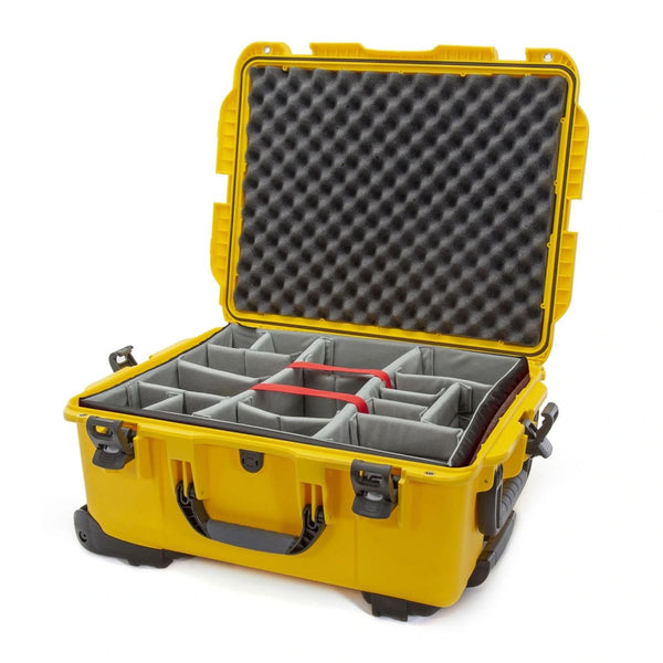 Nanuk 955 Case with Padded Divider (Yellow)