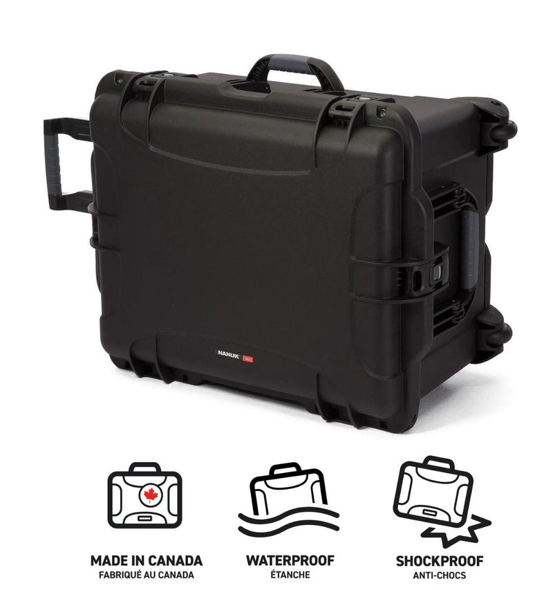 Nanuk 960 Case with Padded Divider (Black)