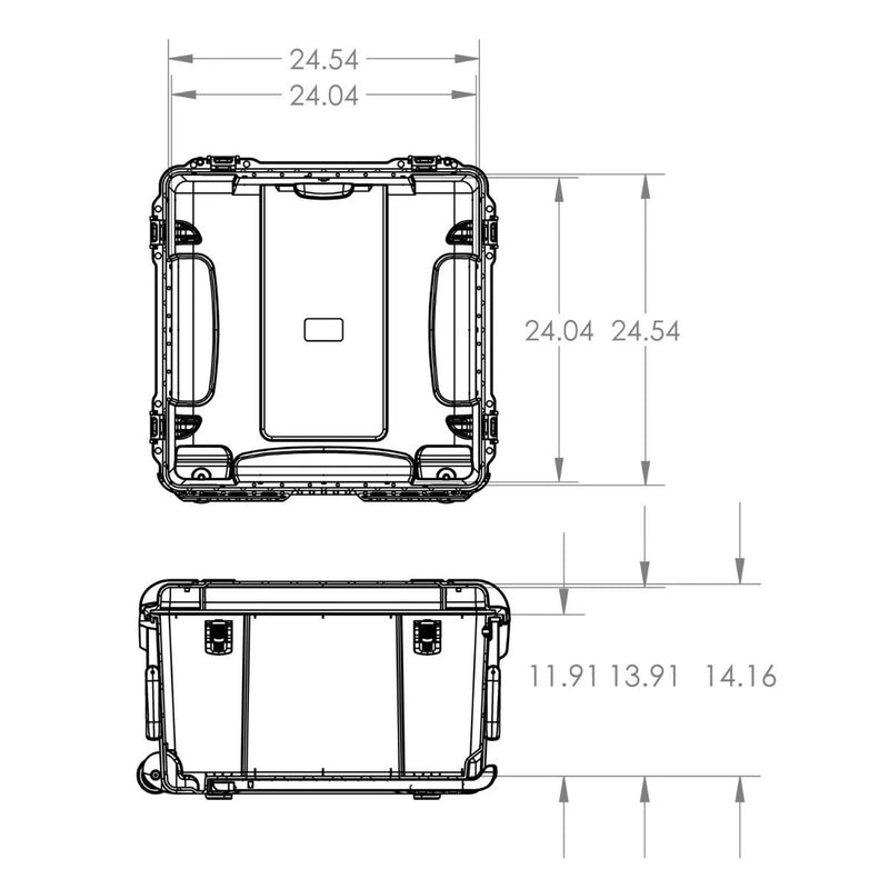 Nanuk 970 Case Empty (Black)