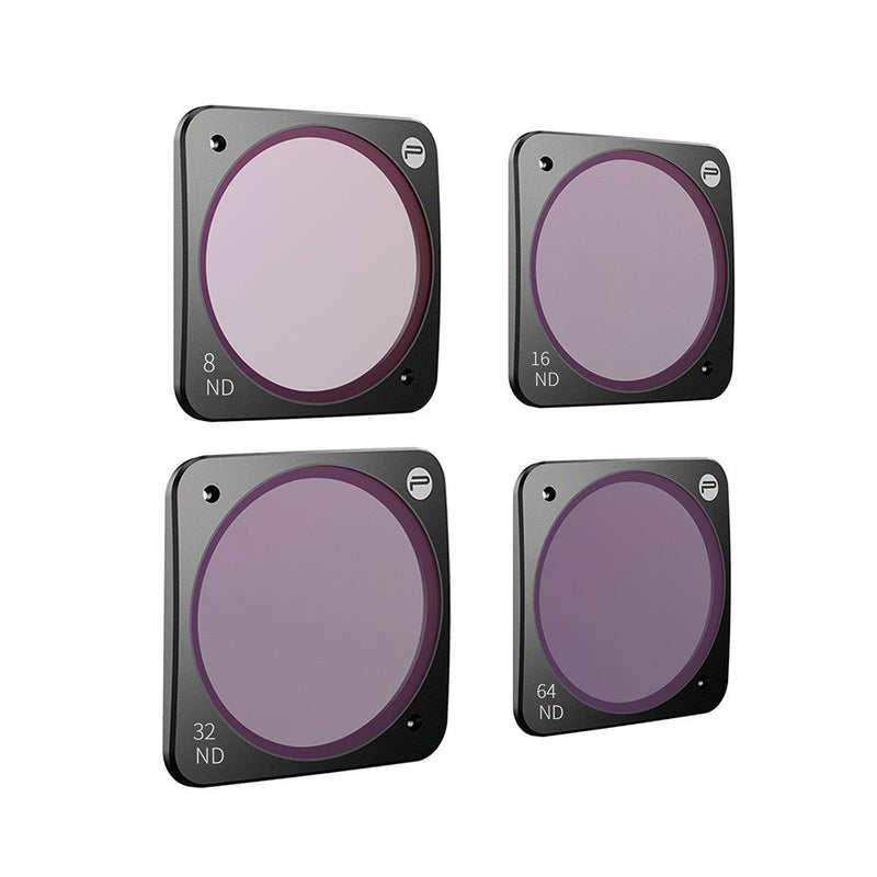 PGYTECH  4-pack ND Filter Set for DJI Action 2 (ND 8 16 32 64)(Professional)