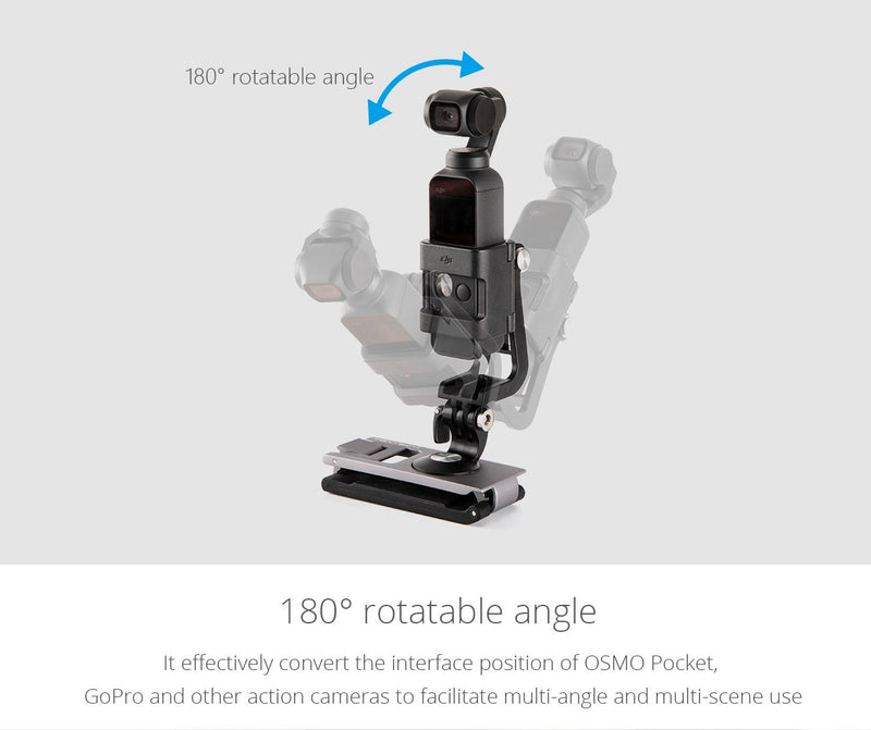 PGYTECH Action Camera L Bracket Plus for OSMO Pocket