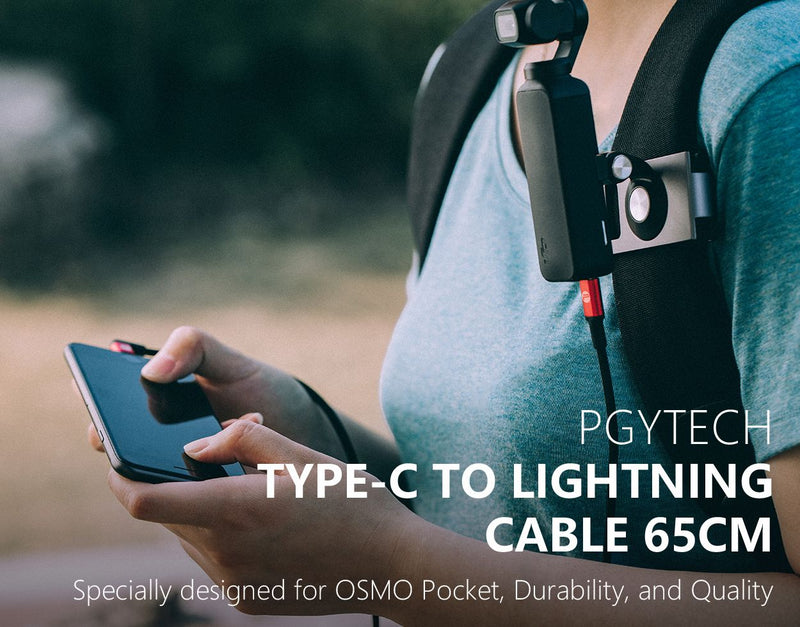 PGYTECH Type-C to Lightning Cable 65cm