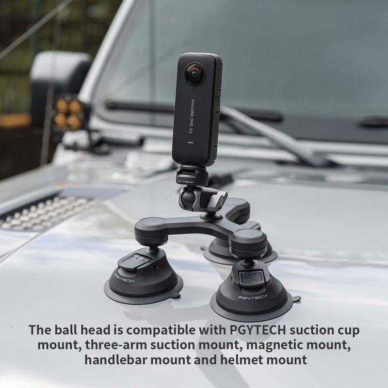 PGYTECH CapLock Action Camera Ball-head Quick Release Set