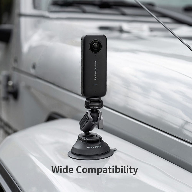 PGYTECH CapLock Action Camera Suction Cup Mount