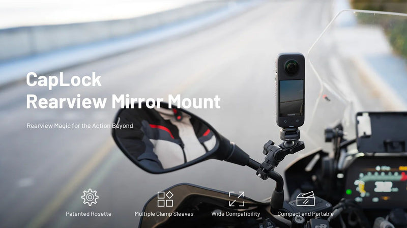 PGYTECH CapLock Rearview Mirror Mount