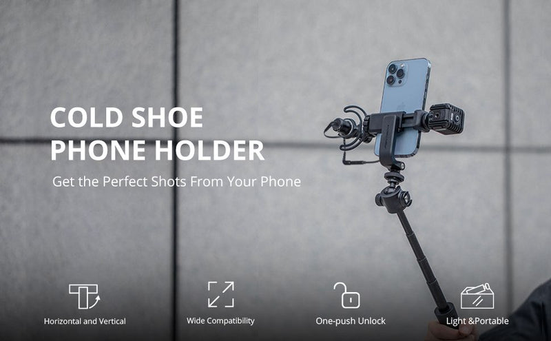 PGYTECH Cold Shoe Phone Holder