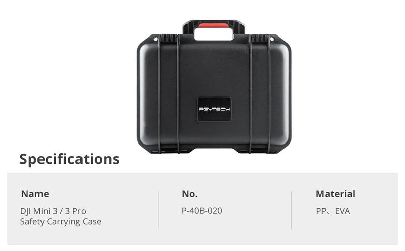 PGYTECH Safety Carrying Case for DJI Mini 3