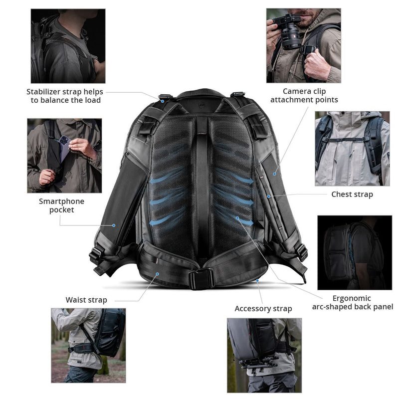 PGYTECH OneMo 2 Backpack 25L (Space Black)