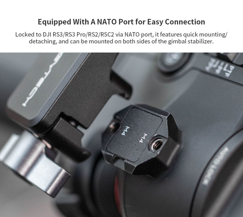 PGYTECH Handgrip Mount for DJI RS3 / RS3 Pro/ RS2 / RSC2