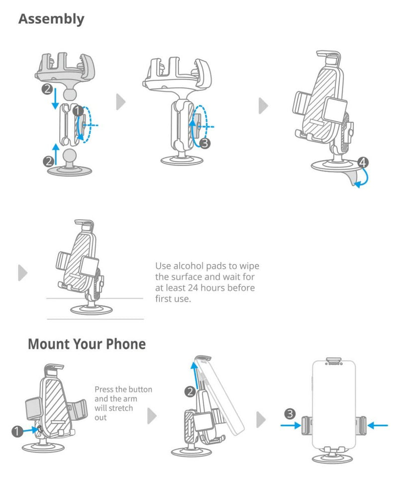 PGYTECH Smartphone Adhesive Mount