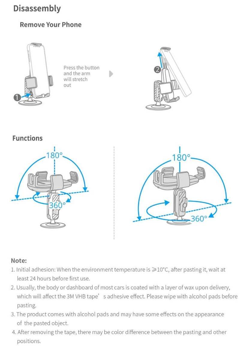 PGYTECH Smartphone Adhesive Mount