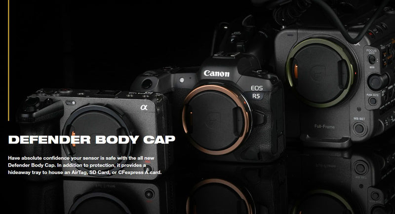 PolarPro Body Cap Canon RF Mount (Slate Black)