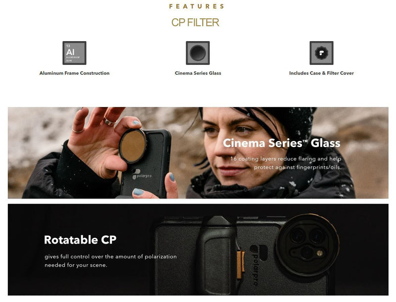 PolarPro Litechaser Pro Directors Kit for iPhone 12 Pro (Mojave)