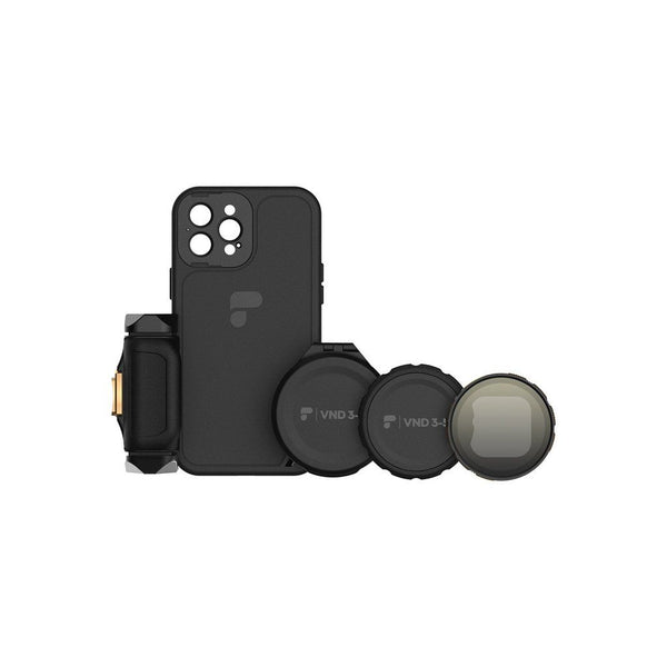 PolarPro Litechaser Pro Filmmaking Kit for iPhone 12 Pro (Black)