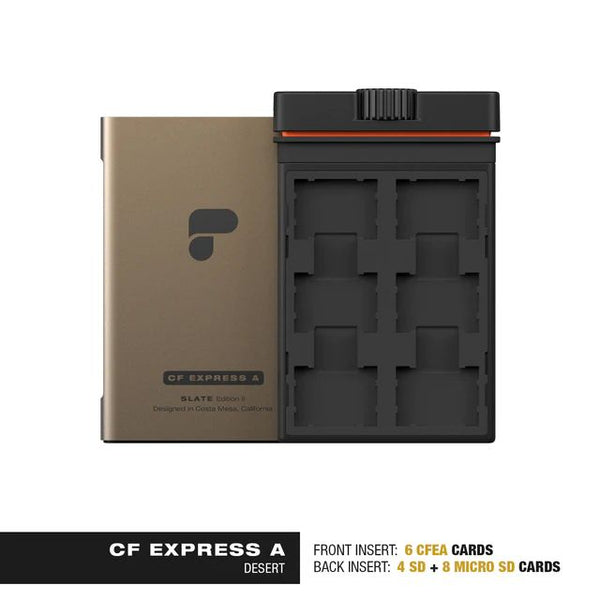 PolarPro Slate II CF Express A Edition Memory Card Case (Desert)