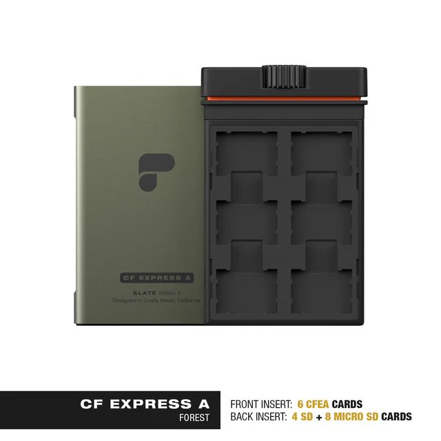 PolarPro Slate II CF Express A Edition Memory Card Case (Forest)