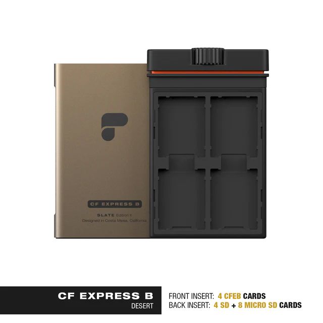 PolarPro Slate II CF Express B Edition Memory Card Case (Desert)