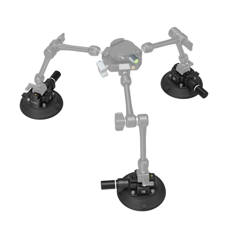 SmallRig 4" Suction Cup Camera Mounting Support for Vehicle Shooting 4122B