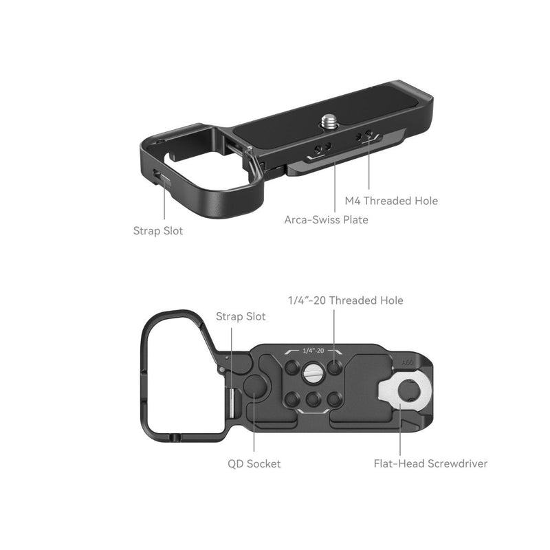 SmallRig Bottom Mount Plate for Sony Alpha 7C II / Alpha 7CR 4438