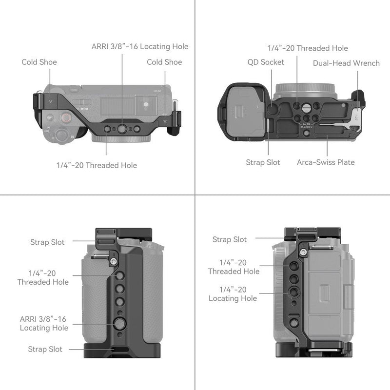 SmallRig Cage for Sony ZV-E1 4256