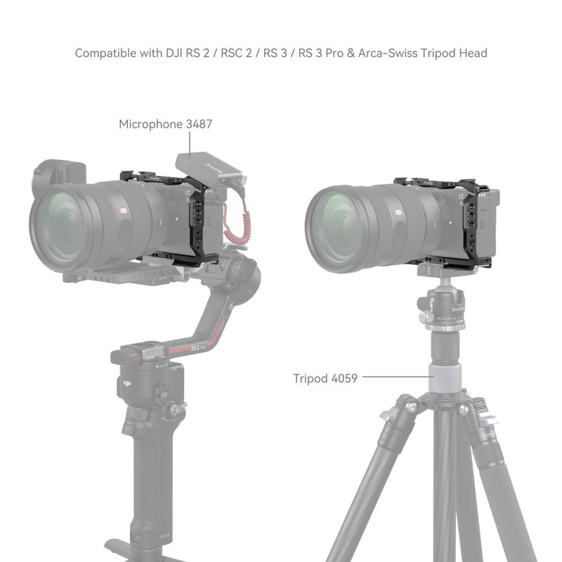 SmallRig Cage Kit for Sony Alpha 7C II / Alpha 7CR 4422