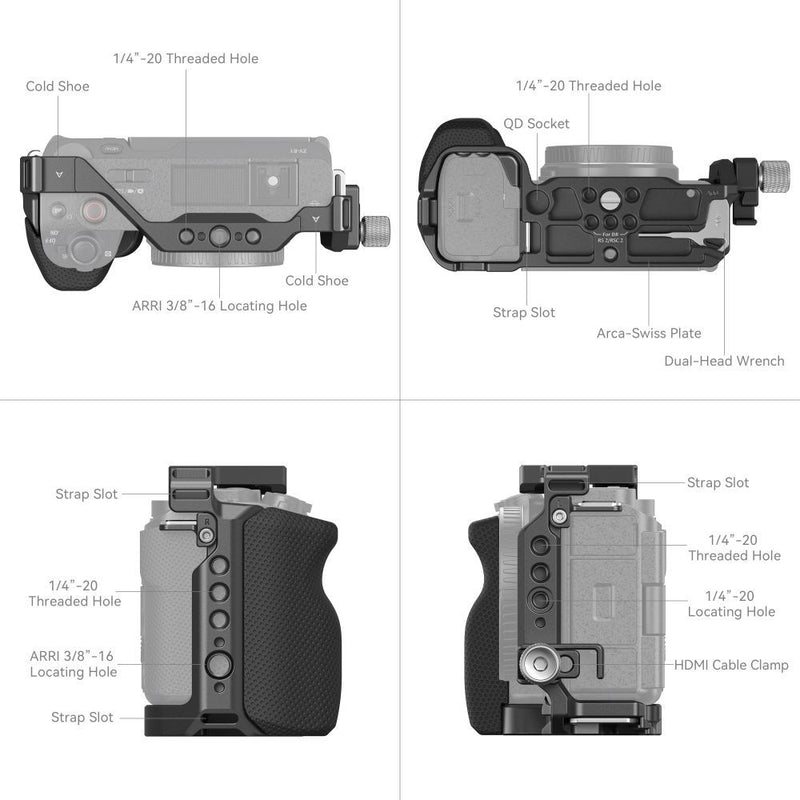 SmallRig Cage Kit for Sony ZV-E1 4257