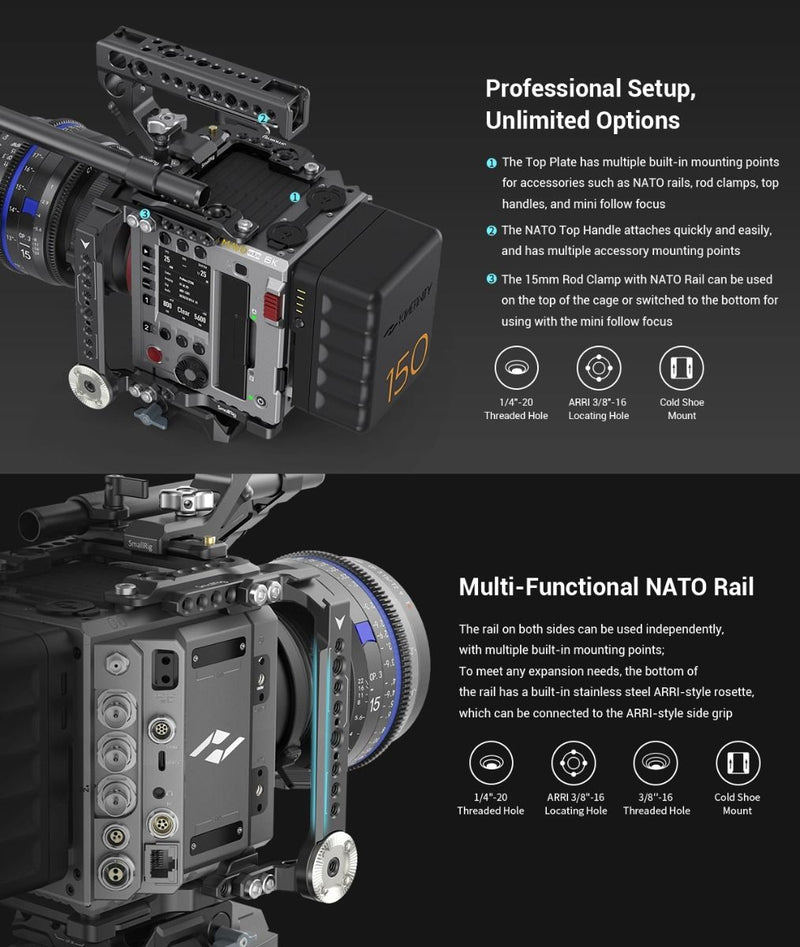 SmallRig Camera Cage Kit for Kinefinity MAVO Edge 6K/8K 3897