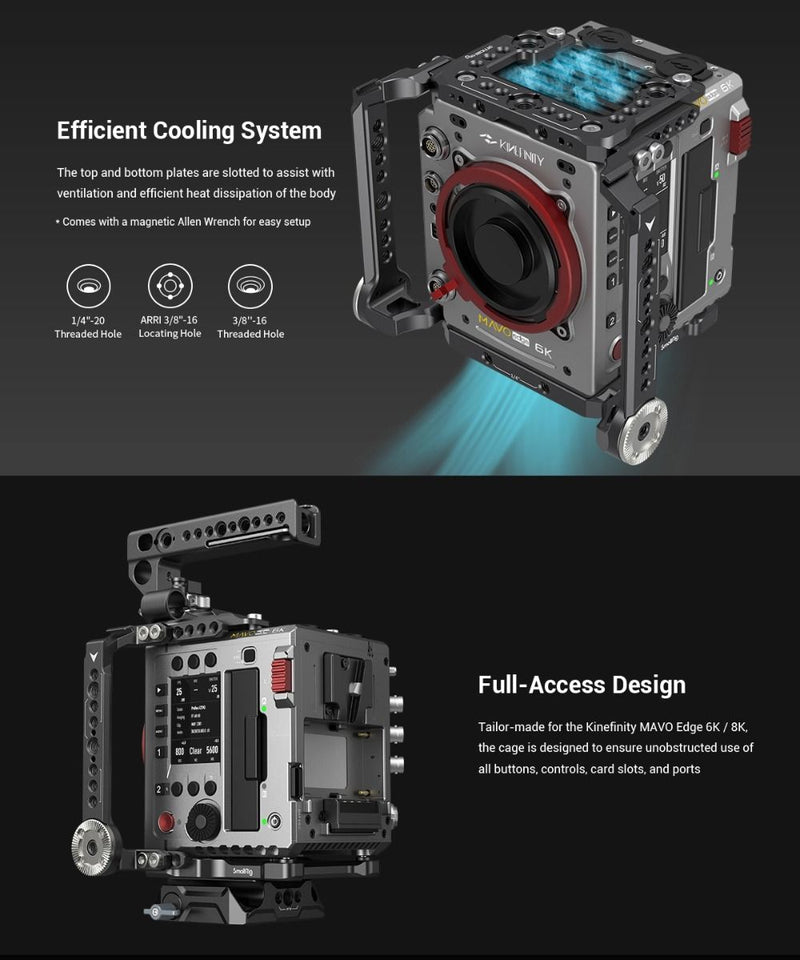 SmallRig Camera Cage Kit for Kinefinity MAVO Edge 6K/8K 3897