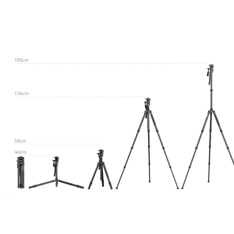 SmallRig FreeBlazer Aluminum Alloy Video Tripod CT195 4307