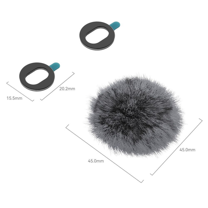 SmallRig Furry Windshield for Canon PowerShot V10 4177